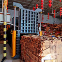 山西長(zhǎng)治長(zhǎng)子縣臥式140噸廢紙板液壓打包機(jī)編織袋壓包機(jī)