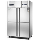 美廚風冷雙溫冰箱AERF4IM商用四門冷藏冷凍柜嵌入式整體機組冷柜