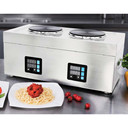 山崎臺(tái)式煲仔爐HP300CR雙頭電煲仔爐智能小型商用煲仔飯機(jī)