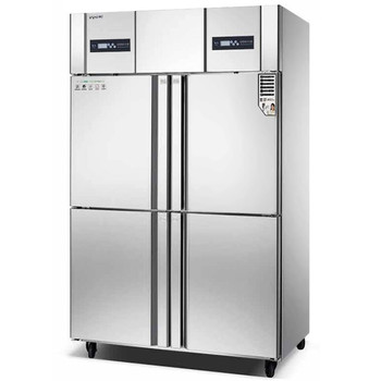 美廚四門雙溫冰箱AERF4IM商用風(fēng)冷冷藏冷凍柜嵌入式整體機(jī)組冷柜