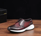 定制皮鞋休闲鞋手工擦色