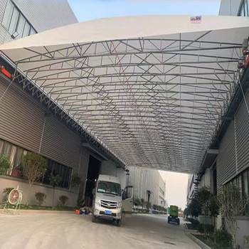 常州電動伸縮雨棚懸空電動雨棚籃球場電動推拉篷電動活動推拉雨棚