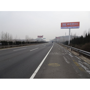 聊城高速廣告位招商跨線橋高炮單立柱出租