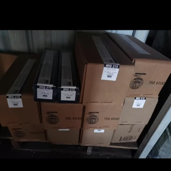 美國MG210鑄鐵焊條鑄鐵焊接高大強(qiáng)度合金高抗裂焊縫具有易切削性
