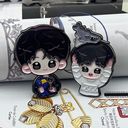 莎頭Q版金屬徽章孫穎莎王楚欽周邊五金禮品