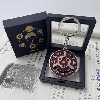 可旋轉(zhuǎn)解壓鑰匙扣萬(wàn)花筒寫(xiě)輪眼炫酷禮品