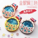 流沙獎(jiǎng)牌定制金屬創(chuàng)意女學(xué)生運(yùn)動(dòng)會(huì)禮品