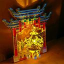 夜光燈籠文創(chuàng)冰箱貼深圳創(chuàng)意禮品工廠