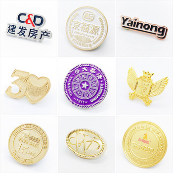 定制房地產(chǎn)公司徽章烤漆徽章來圖生產(chǎn)
