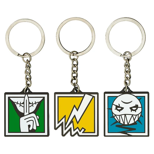 ip游戲系列飾品動漫琺瑯鑰匙扣定做生產(chǎn)