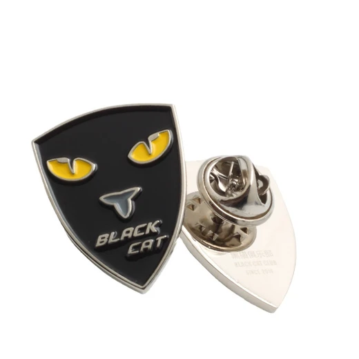 銀色標識徽章定制各類胸針設計生產(chǎn)