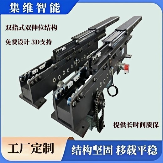 雙伸位貨叉_行程大移載距離遠(yuǎn)_適用于高密度智能倉儲(chǔ)