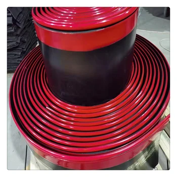 導(dǎo)料槽防溢裙板，雙密封Y型橡膠聚氨酯防溢裙板