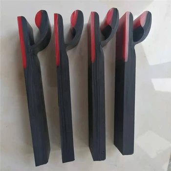 導(dǎo)料槽防溢裙板，雙密封Y型橡膠聚氨酯防溢裙板