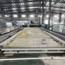 飛旋定制玻璃磨邊機14米CNC玻璃加工中心