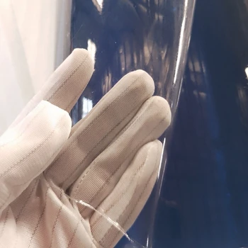 金枝長祥jzcx-010透明防靜電阻燃膜1.6m×100m×0.1mm軟硬