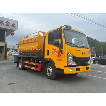 重汽豪曼3280軸距藍(lán)牌清洗吸污車