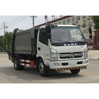 壓縮垃圾車凱馬壓縮垃圾車國6凱馬6方壓縮垃圾車價格