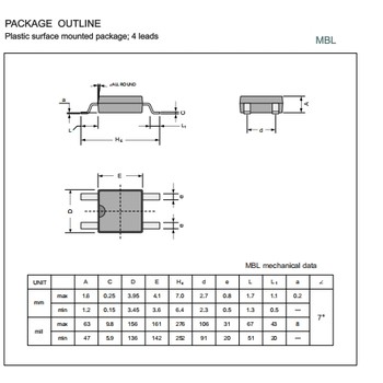 MB10L，晶導(dǎo)微橋堆，工作電壓100-1000V/0.8A
