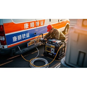 貴州黔南龍里送病人回家：