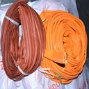 橘黃軟護(hù)套管光纜保護(hù)皮火線皮電纜線護(hù)套