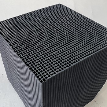 晉城市蜂窩活性碳VOC廢氣凈化處理600碘值防水型蜂窩碳