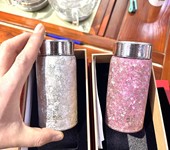 T390-215毫升西安希諾鈦杯炫彩便攜式隨手保溫杯批發(fā)