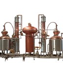 新輕機械全自動雙釜塔連續蒸餾機組廠家直供