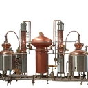 新輕機(jī)械全自動雙釜塔連續(xù)蒸餾機(jī)組廠家直供