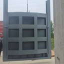聊城反撈式格柵清污機耙齒回轉式機械格柵除污機