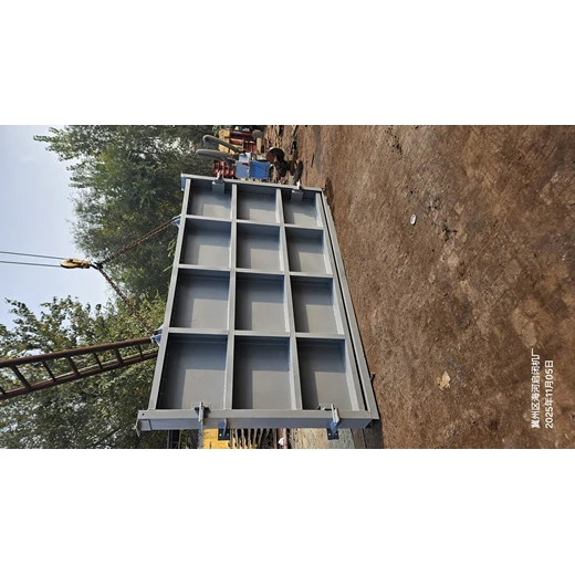 墾利碳鋼防腐閘門水電站弧形鋼閘門翻板閘門-