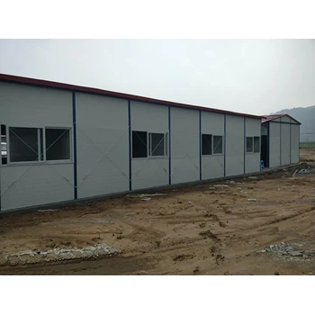 山東聊城出售可住人彩鋼房活動房板房搭建臨建房工人宿舍