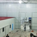 山東淄博出售可住人彩鋼房活動房板房搭建臨建房工人宿舍