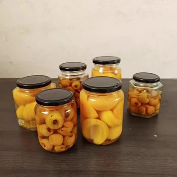 1斤2斤1000克罐頭瓶裝自制水果罐頭玻璃瓶