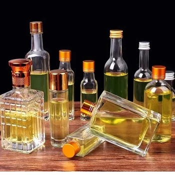 小酒瓶小容量玻璃瓶30ml50ml100ml