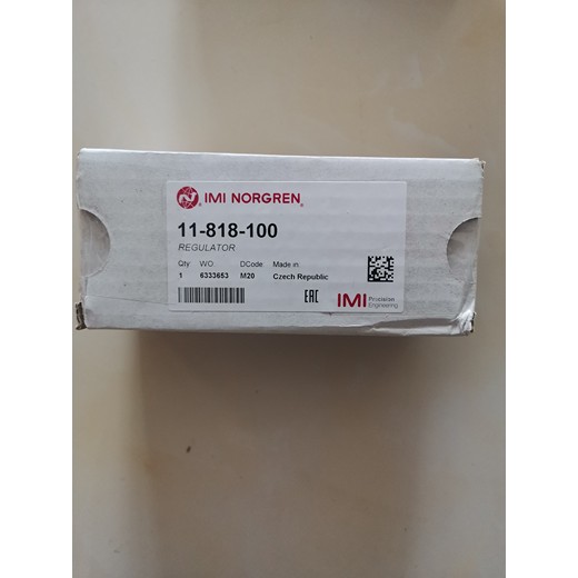 諾冠NORGREN減壓閥B49G-4GK-AW1-RMG代理商