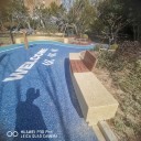 新疆真石麗泰科石公園種植池材料廠家清水混凝土坐凳包工包料