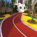 上海小區彩色透水瀝青路面鋪裝方案10公分透水混凝土包工包料