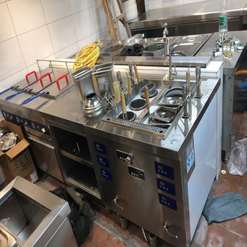 天津唐閣酒店酒樓工廠食堂廚房大型油煙管道清洗排煙系統(tǒng)油煙罩