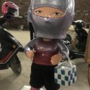 汕頭玻璃鋼IP動(dòng)漫雕塑商場(chǎng)美陳卡通公仔雕塑