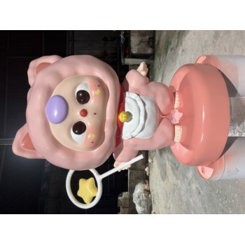 中山可愛玩偶雕塑拉不不店面擺設(shè)玻璃鋼卡通雕塑