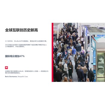 第31屆俄羅斯莫斯科國際建材展覽會MosBuild2026