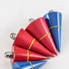 木工吊錘建筑工地工具吊線墜彩色吊線錘家裝工程墻壁垂直測量錘