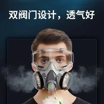 防塵口罩煤礦礦山用防塵半面具防塵硅膠