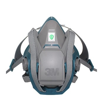 3M6502半面罩新款硅膠面罩呼吸保護舒適3M6500面具快速穿戴