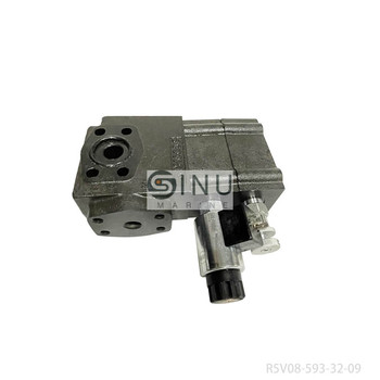 船上用起重電磁控制安全閥R5V08-593-32-09-W21-41-J316