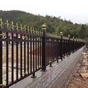 渭南鋁藝護欄小區(qū)庭院安全噴塑鋁合金護欄花園防盜圍欄