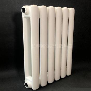 長(cháng)春英俊駿馬暖氣片二柱5025散熱器高頻焊翅片管散熱器