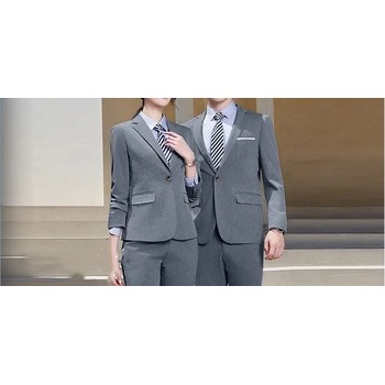 南京職業(yè)裝工廠定做西服工作服南京創(chuàng)美優(yōu)品服飾