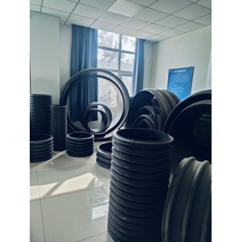 寶雞鳳翔HDPE雙壁波紋管SN8DN600大口徑室外排水排污管
